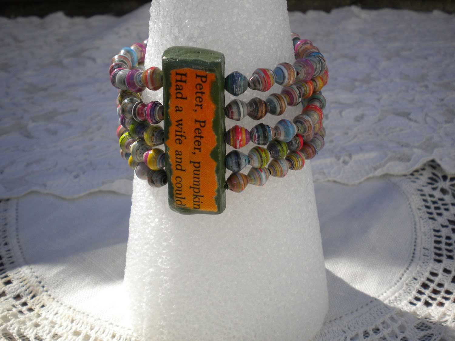 Magazine Colors 2- Round Small Paper Beads