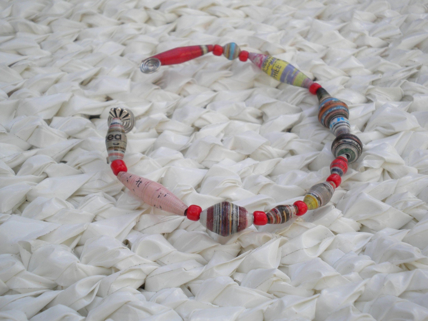 Magazine Colors 2- Round Small Paper Beads