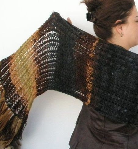 SALE Colorful scarf Fringe Was 35 Now 20 winter fashion.