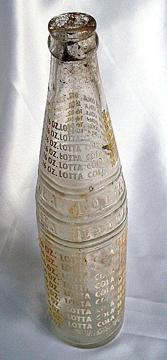 soda-bottle-lotta-glass-cola-pittsburgh-pa-pop-dug-16-oz-by-ddb7