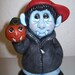 Hand Painted Ceramic Vampire Jr.