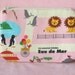 Happy Funny Zoo II Mini Zipper Pouch