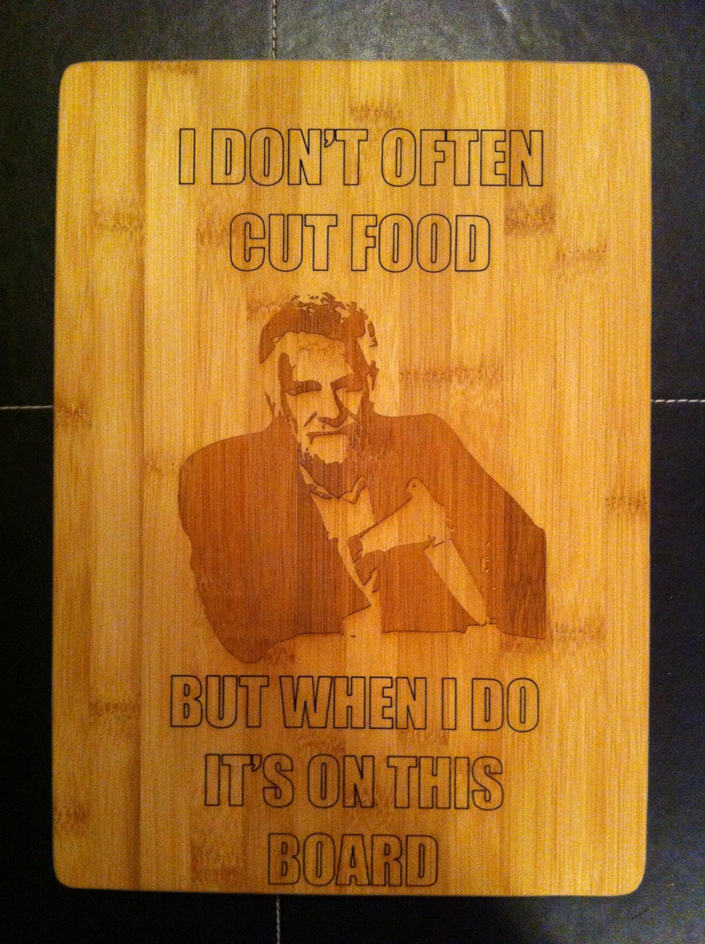 The Most Interesting Cutting Board in the World