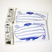 Mini gift card sets // blue man (set of 20cards)