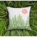 Throw Pillow Cover - 'Forest'