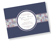 BABY SHOWER MADRAS Printable Party Invitation - Blue Il_170x135