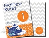 MODERN BASKETBALL Printable Party Invitation Il_170x135
