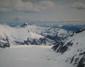 Alaska Mountains Fine Art Photograph Print Matte Finish Framed