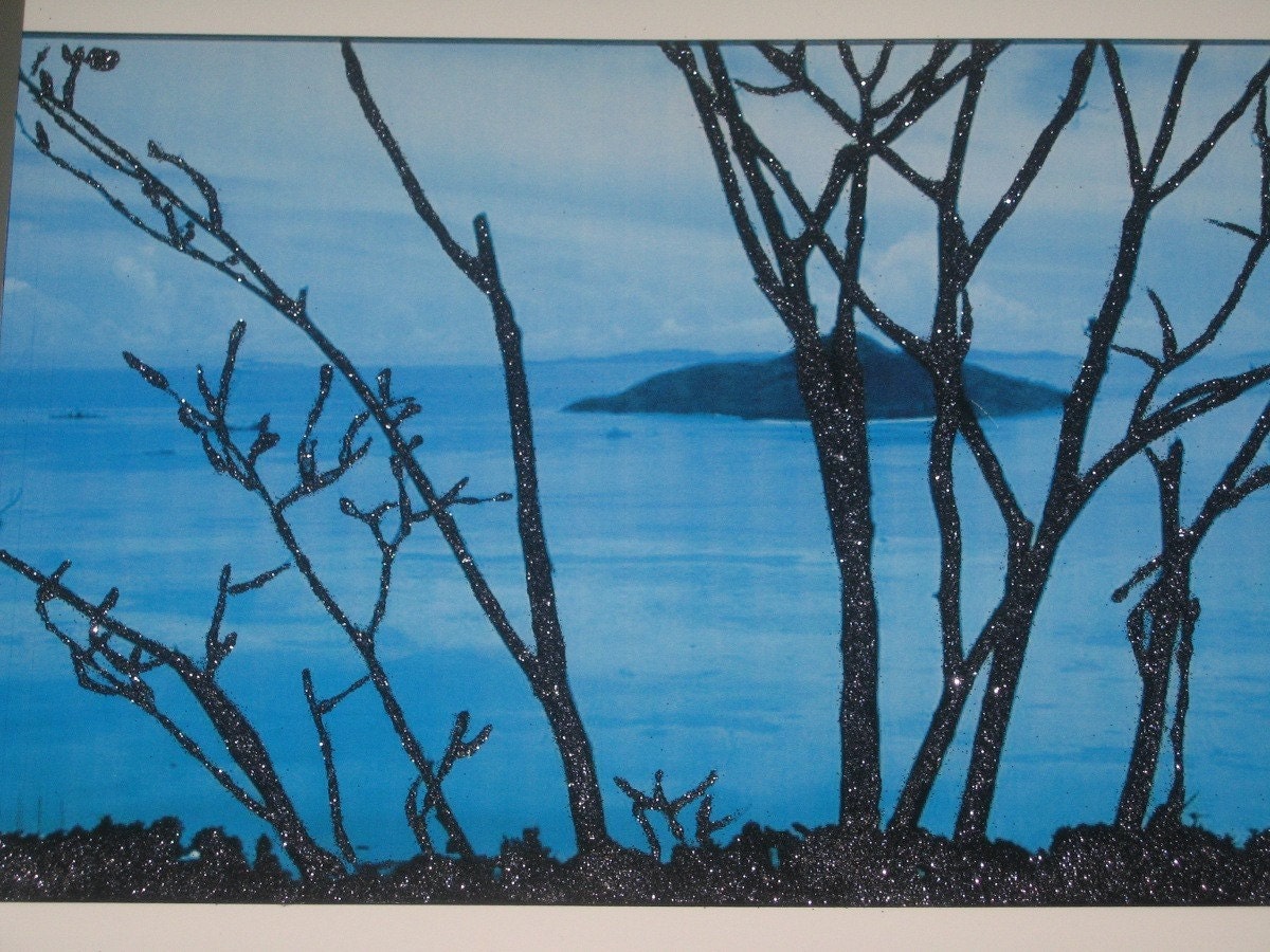 Evening Trees Fine Art Photograph Print Glossy