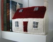 Instant Download PDF Knitting Pattern Red Roof Croft House