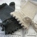 Instant Download PDF Knitting Pattern Fingerless Hand Warmers Piano Gloves