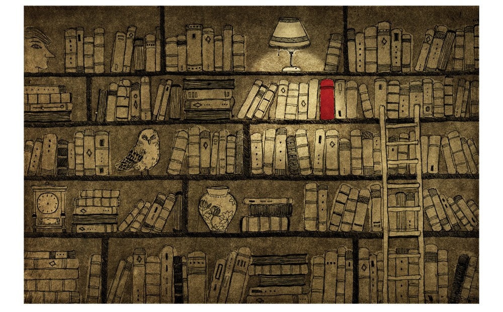 Library - Large limited edition (number 22/80)