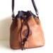 Vintage Dooney And Bourke Drawstring Shoulder Bag Purse