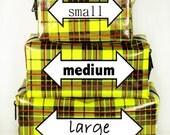 Set of Oilcloth Makeup Bags