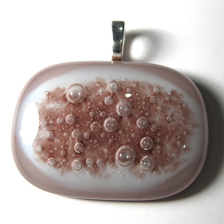 Purple Bubble Glass Pendant