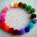 20 Yarn Pom Poms, yarn balls, yarn poms, pom pom, beads, home decoration, mobile, flower, baby shower, kid, room mobile, cotton pompom