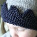 The Royal - Custom knit crown hat, newborn to 4T, choose size and colours