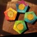 spectrum - waldorf candle holders  - (set of 4)