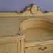 deposit for meeri antique dresser chic shabby chippy distressed cottage french off white ivory prairie vintage