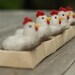 Needle Felted Chicken - Hen with Egg