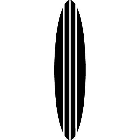 Classic Surfboard Vinyl Wall Decal Sticker Free by wallstickz