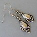 Silver Spoon Style Earrings