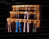 12 Inch Hanging Necklace Holder W/2 Inch Pegs