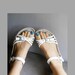 white leather Birkenstock sandals size 38