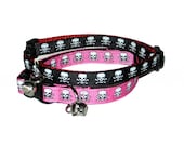 Pirate Skull Cat Collar Breakaway