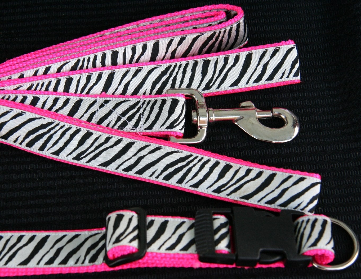 Zebra Dog Collar