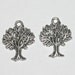 Tree Charm, Tree Pendant, Antique Silver Tree of Life Charms - 21mm x 17mm, 20 Pieces