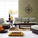 Compass Decal Sticker Wall Mural Art 