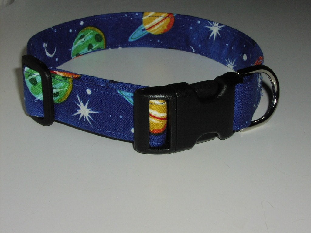 Dog Collar - Planets and Stars