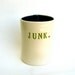 hand built porcelain JUNK vessel