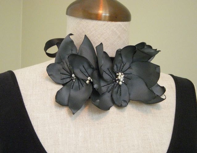 Slinky Black Lotus Flowers