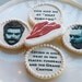 Ron Swanson Valentine Cookie Gift Box (Vanilla) Half Dozen - MADE TO ORDER