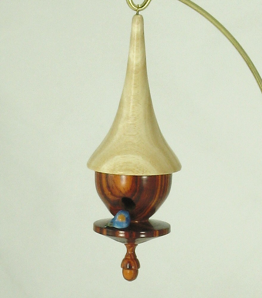 christmas ornament turned wood birdhouse by wonderswithwood christmas ornament turned wood birdhouse by wonderswithwood