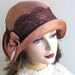 Straw Cloche Hat- Women- Spring Fashion