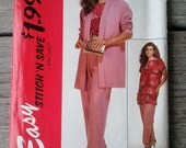 Stitch N Save by McCall's Misses Cardigan, Tunic and Pants Pattern 6273 Size  8 10 12 14