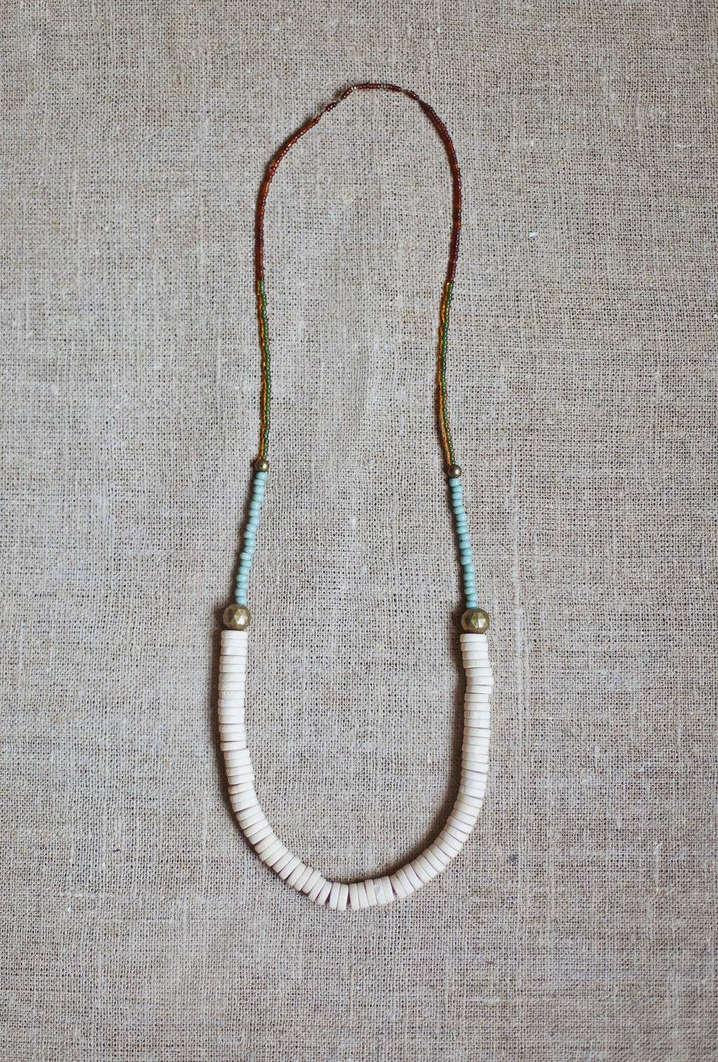 Mixed Media Boho necklace