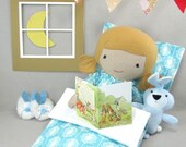 Studio Doll Boutique - Bet Time Set - Pajamas with Pillow and Blanket - Made to order