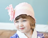 Dreamy Pink Snugars hat cap beanie infant toddler girls newborn headband- Classic Snugar