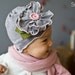 Snugars May Flower spring HAT beanie BABY toddler INFANT girls