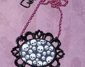 Skull Necklace Pendant One Of A Kind