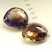 Large Ametrine Briolette Pair - 18mm