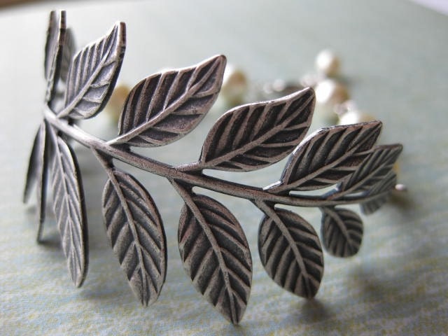 Ophelia in Antique Silver - Reserved for Jenilee