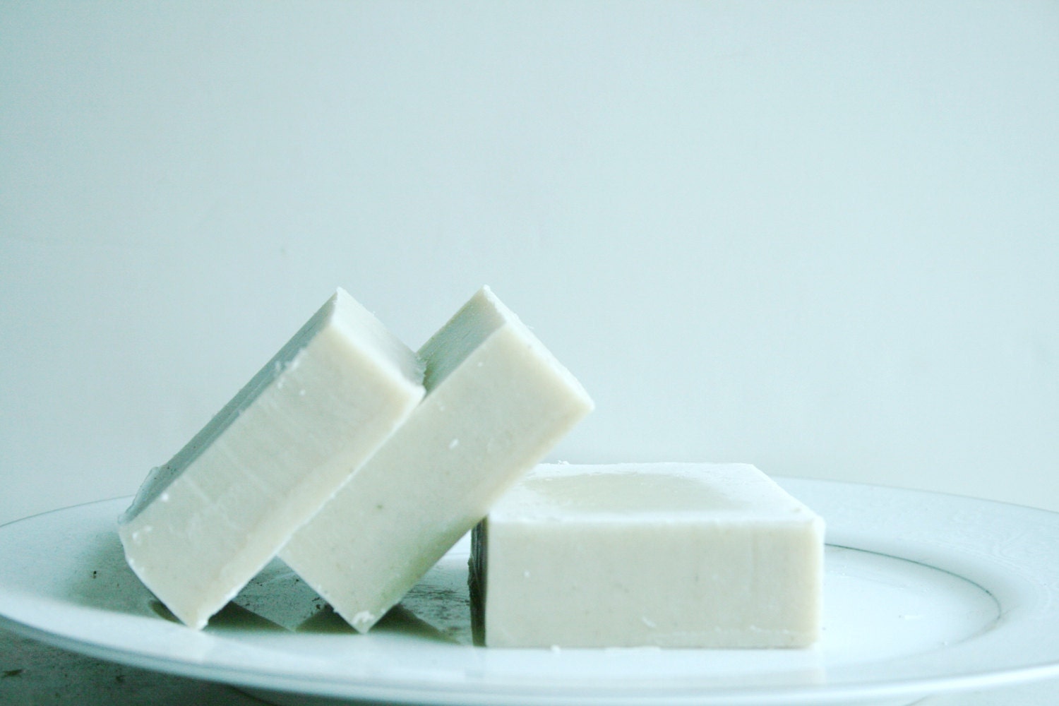 Lavender Lemongrass Australian Washed Blue Clay Soap - Natural Handmade Soap - Essential Oil Soap