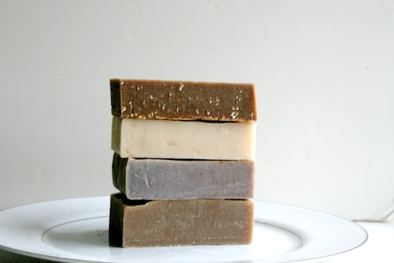 Choose Any 4 Handmade Soap Bars - Essential Oil Soaps - Natural Soaps