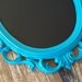 FRAMED CHALKBOARD-Any Color-Teal-Baroque Ornate Vintage Frame Chalkboard & Vintage Wall Mirror-Nursery-PBK-Kitchen Chalkboard