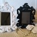 1 WEDDING TABLE Number Picture Frames-Black-White-6 colors-Baroque Ornate Vintage Frame-Chalkboard Vinyl-Wedding-Reception-Wedding Ideas-PBK